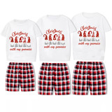 Christmas Matching Family Pajamas Christmas With My Gnomies Short Pajamas Set