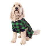 Christmas Matching Family Pajamas HO HO HO French Bulldog Color Pajamas Set With Dog Cloth
