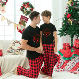 Christmas Family Matching Pajamas Making Memories Together Crew Black Pajamas Set