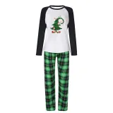 Christmas Family Matching Pajamas Green Christmas Tree Red Pajamas Set
