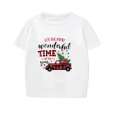 Christmas Family Matching Pajamas It's Most Wonderful Time Of Year Car Short Pajamas Set