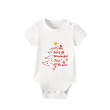 Christmas Family Matching Pajamas It's Most Wonderful Time Of Year Short Pajamas Set