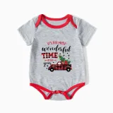 Christmas Family Matching Pajamas It's Most Wonderful Time Of Year Car Short Pajamas Set
