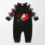 Copy Christmas Matching Family Pajamas Red Plaids Merry Christmas Tree Family Set