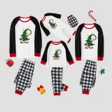 Christmas Family Matching Pajamas Green Christmas Tree Plaids Pajamas Set