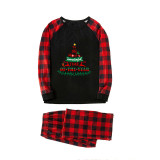 Christmas Family Matching Pajamas It's Most Wonderful Time Of Year Deer Black Pajamas Set