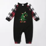 Christmas Family Matching Pajamas Green Christmas Tree Red Pajamas Set