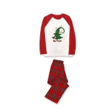 Christmas Family Matching Pajamas Green Christmas Tree Red Pajamas Set