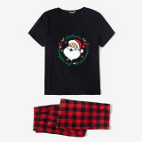 Christmas Family Matching Pajamas Believe Santa Magic Of Christmas Black Pajamas Set