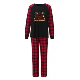 Christmas Family Matching Pajamas Beginning To Taste A Lot Like Christmas Black Pajamas Set
