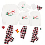 Christmas Family Matching Pajamas Flying Dinosaur Merry Christmas Santa Pajamas Set