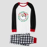 Christmas Family Matching Pajamas Believe Santa Magic Of Christmas Plaids Pajamas Set