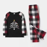 Christmas Family Matching Pajamas White We Are Family Christmas Tree Pajamas Set