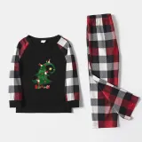 Christmas Family Matching Pajamas Green Christmas Tree Red Pajamas Set