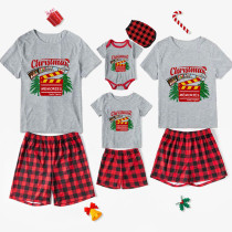 icusromiz Christmas Family Matching Pajamas Christmas Family Memories Together Short Pajamas Set