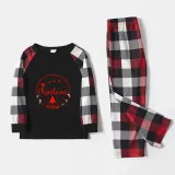 Christmas Family Matching Pajamas Making Memories Together Crew Plaids Pajamas Set