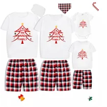 Christmas Family Matching Pajamas We Are Family Christmas Tree Short Pajamas Set