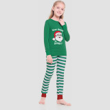 Christmas Matching Family Pajamas Dear Santa We Good Green Pajamas Set With Baby Pajamas