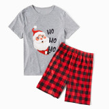 Christmas Matching Family Pajamas Santa Claus HO HO HO Short Pajamas Set With Baby Pajamas