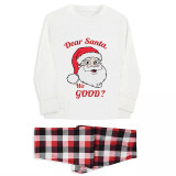 Christmas Matching Family Pajamas Dear Santa We Good Gray Pajamas Set With Baby Pajamas