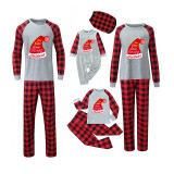 Christmas Matching Family Pajamas Joy Hope Love Peace Christmas Hat Pajamas Set