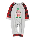 Christmas Matching Family Pajamas ELF On The Naughty List I Regret Nothing Pajamas Set