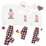 Christmas Matching Family Pajamas ELF On The Naughty List I Regret Nothing Pajamas Set