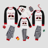 Christmas Matching Family Pajamas Exclusive Design Snowmies with Sunglasses White Pajamas Set