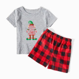Matching Christmas Family Pajamas ELF On The Naughty List I Regret Nothing Short Pajamas Set