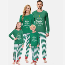 Christmas Matching Family Pajamas We Are Happy Thanksful Family 2022 Pajamas Set
