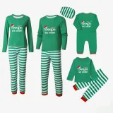 Christmas Matching Family Pajamas Exclusive Design Santa We Good Red Pajamas Set