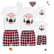 Christmas Matching Family Pajamas Exclusive Design 2022 Our First Christmas Short Pajamas Set