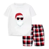 Christmas Matching Family Pajamas Exclusive Design Santa Short Pajamas Set