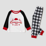 2022 Christmas Matching Family Pajamas Exclusive Design Christmas Couple Reindeer White Pajamas Set