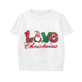 Christmas Matching Family Pajamas Exclusive Design LOVE Gnomie Short Pajamas Set