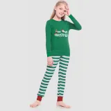 Christmas Family Pajamas 2023 Our First Christmas Deer and Santa Matching Pajamas Set