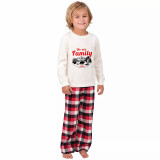 2023 Christmas Matching Family Pajamas Christmas Exclusive Design We are Family Polar Bear Gray Pajamas Set