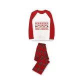 Christmas Matching Family Pajamas Exclusive Design Pattern HOHOHO Santa Head Gray Pajamas Set