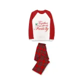 Christmas Matching Family Pajamas We are Family Together Gray Pajamas Set