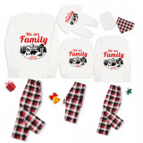 2023 Christmas Matching Family Pajamas Christmas Exclusive Design We are Family Polar Bear Gray Pajamas Set