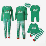 Christmas Family Pajamas 2022 Our First Christmas Deer and Santa Matching Pajamas Set