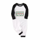 Christmas Matching Family Pajamas Exclusive Design Pattern HOHOHO Santa Head Green Plaids Pajamas Set