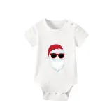 Christmas Matching Family Pajamas Exclusive Design Santa Short Pajamas Set