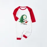 Christmas Matching Family Pajamas Exclusive Swing Santa Christmas Tree Gray Pajamas Set
