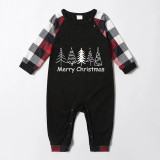 Christmas Matching Family Pajamas Exclusive Merry Christmas Beatiful Tree Red Pajamas Set