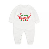 Christmas Matching Family Pajamas Antler Hat Family Christmas 2022 Ornaments White Pajamas Set