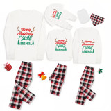 Christmas Matching Family Pajamas Antler Merry Christmas Ya Filthy Animal Pajamas Set