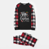 Christmas Matching Family Pajamas Exclusive Design Dear Santa Gift Box Red Pajamas Set