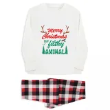Christmas Matching Family Pajamas Antler Merry Christmas Ya Filthy Animal Pajamas Set