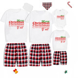 Christmas Matching Family Pajamas Exclusive Design Merry Christmas You Are All Short Pajamas Set